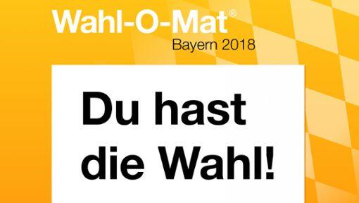 Wahl-O-Mat Landtagswahl 2018 Bayern