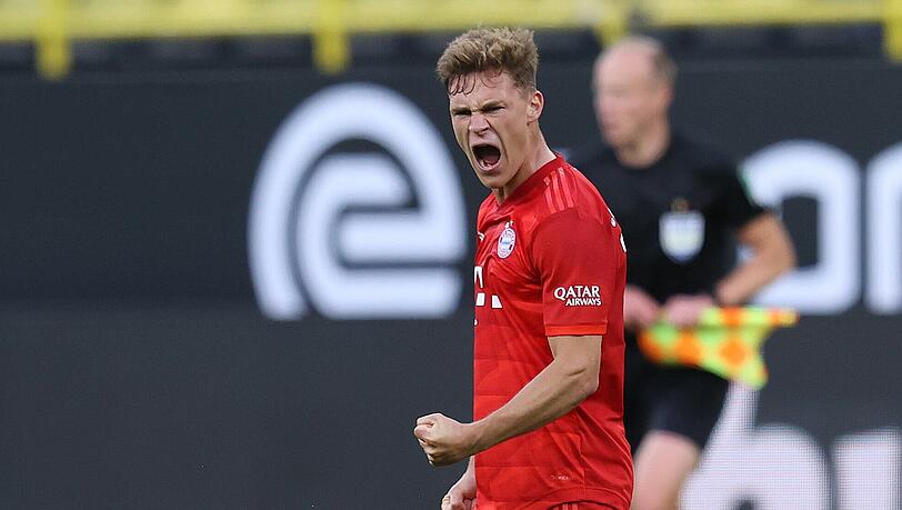 Erzielte den 1:0-Siegtreffer für den FC Bayern: Joshua Kimmich. Erzielte den 1:0-Siegtreffer für den FC Bayern: Joshua Kimmich.