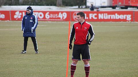 Seinem Traum vom Profifußball kommt Bernd Rosinger immer näher. Bei den Profis durfte der U23-Stürmer unter den Augen von Michael Wiesinger bereits mittrainieren.
