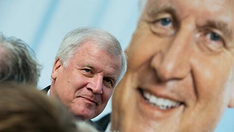 Horst Seehofer am Montag bei der CSU-Vorstandssitzung in München.