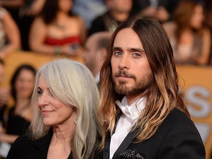 Jared Leto bei den SAG-Awards im Januar - ebenfalls mit seiner Mutter Connie