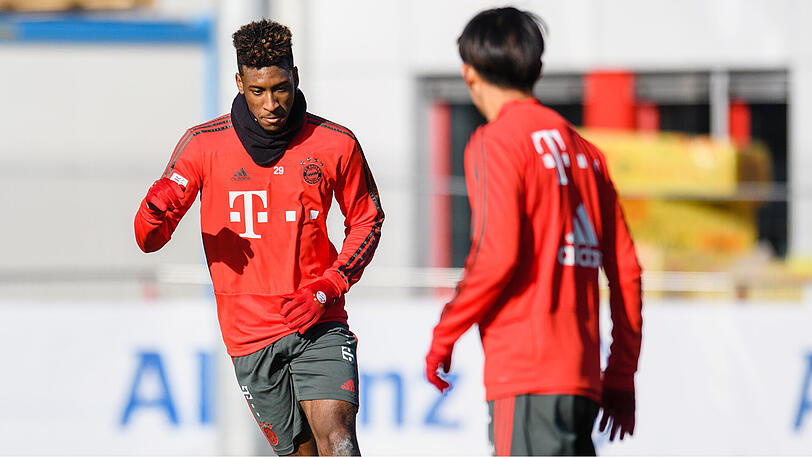 Fiel monatelang beim FC Bayern aus: Youngster Kingsley Coman (li.).