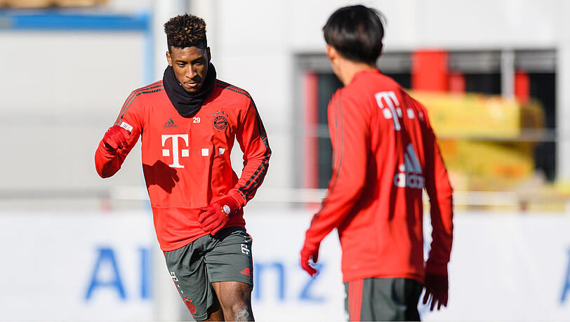 Fiel monatelang beim FC Bayern aus: Youngster Kingsley Coman (li.). Fiel monatelang beim FC Bayern aus: Youngster Kingsley Coman (li.).