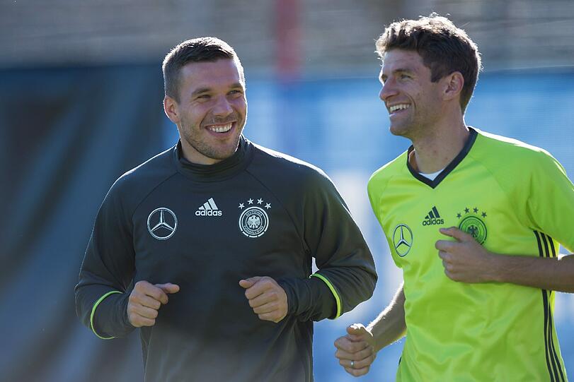 Die Bilder vom DFB-Training beim FC Bayern.