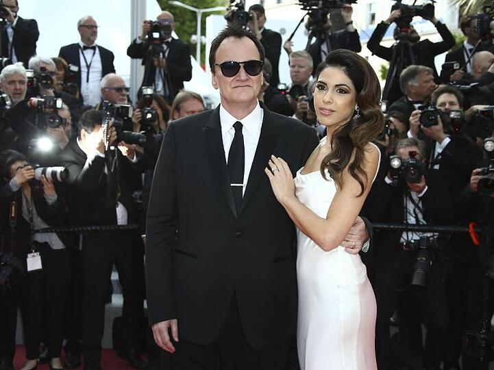 Cool in Cannes: Quentin Tarantino ist mit seiner Frau Daniela Pick an die Croisette gekommen. Die beiden haben Ende letzen Jahres geheiratet.