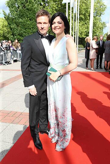 Weitere Bilder vom roten Teppich beim 65. Deutschen Filmpreis in Berlin.