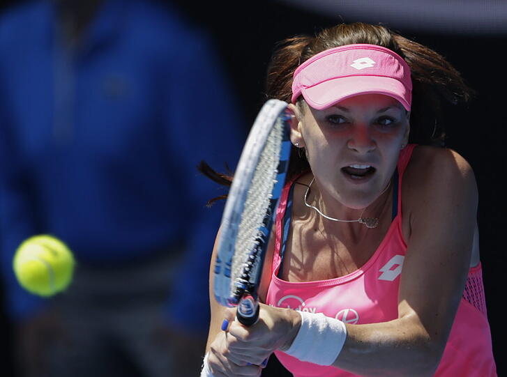 Die Polin Agnieszka Radwanska.