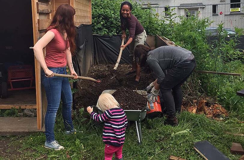 Paradies für Kinder und Erwachsene: das Projekt &bdquo;Familienbaum&ldquo;.