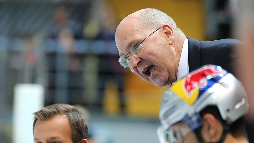 Pokerface ist anders: EHC-Coach Jackson bei der Pleite gegen Ingolstadt.