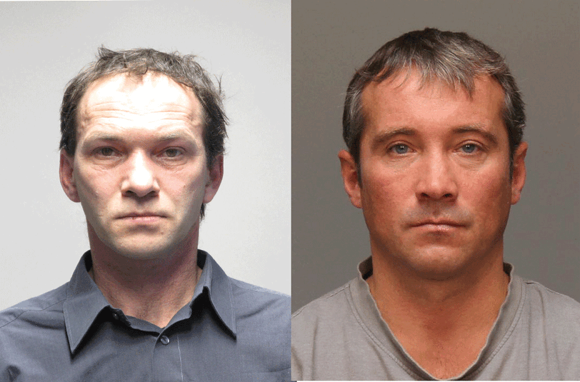 Nach diesen Männern fahndet die Polizei: Vitalijs Tihomirovs (43) und Ireneusz Deren (40). Beide stehen unter Mordverdacht.