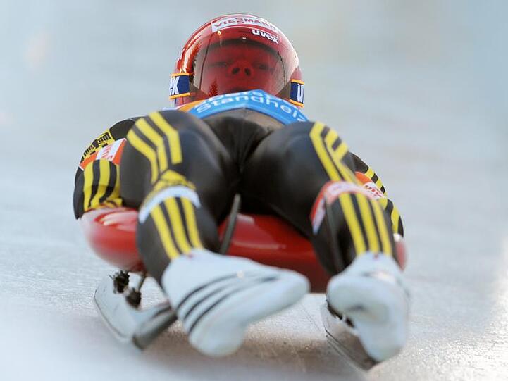 Felix Loch auf der Fahrt zum Sieg.