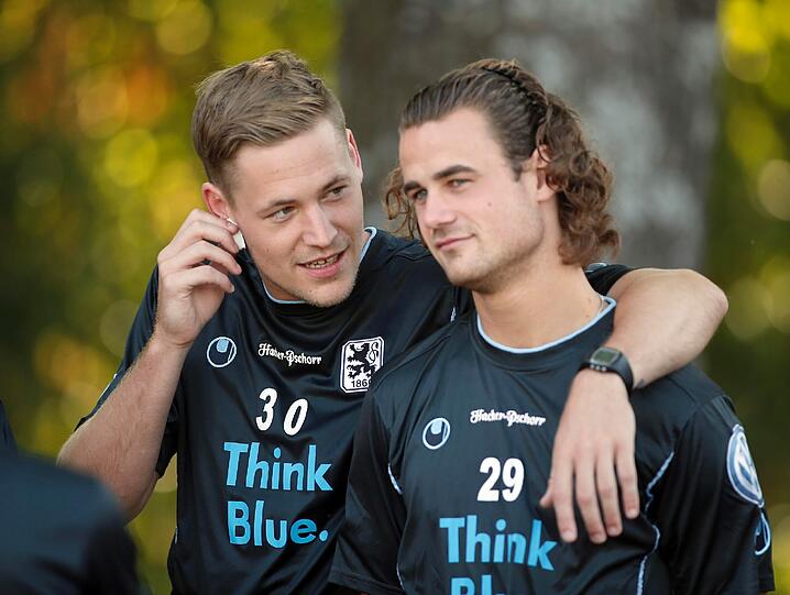 Vitus Eicher (links) und Yannick Stark