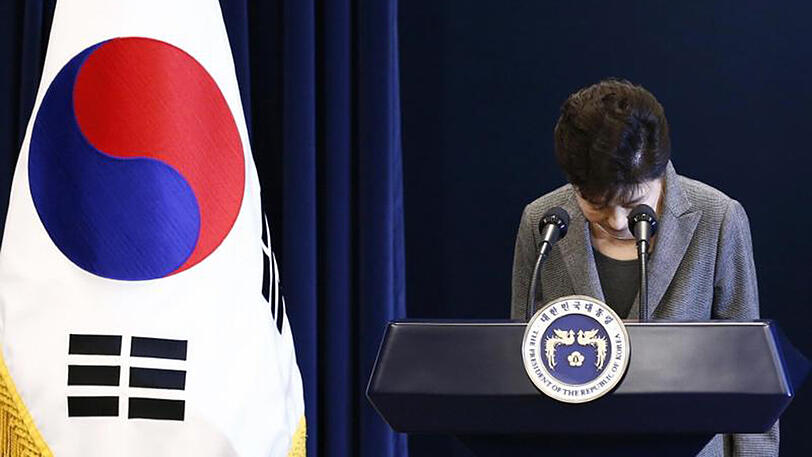 Muss ihr Amt endgültig räumen: Südkoreas Präsidentin Park Geun Hye.
