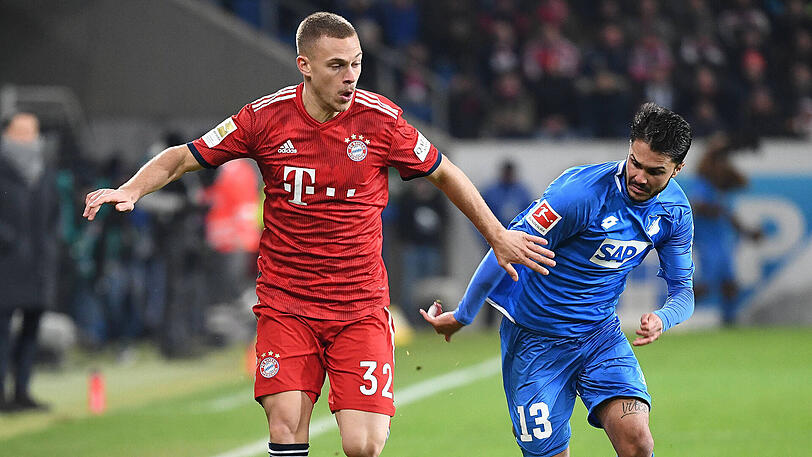 JOSHUA KIMMICH, NOTE 2: Aggressiv, super motiviert in seinem 150. Pflichtspiel für Bayern seit 2015. In Minute 15 nach Foul an ihm im Revierverhalten-Clinch mit Joelinton. Mit viel Offensivdrang über die rechte Seite und knackigen Flanken, agierte sehr hoch.