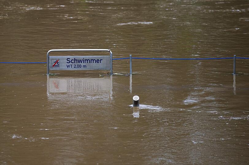 Auch das Stadt bad in Döbeln hat es erwischt.