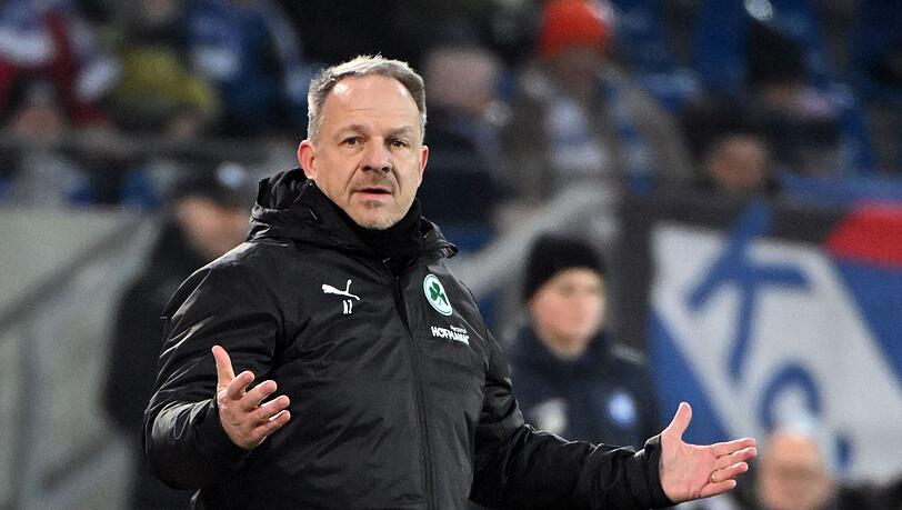 Der Fürther Trainer Alexander Zorniger.