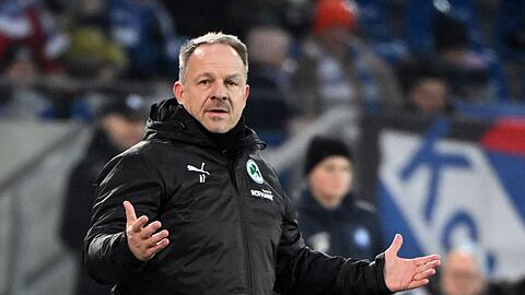 Der Fürther Trainer Alexander Zorniger.
