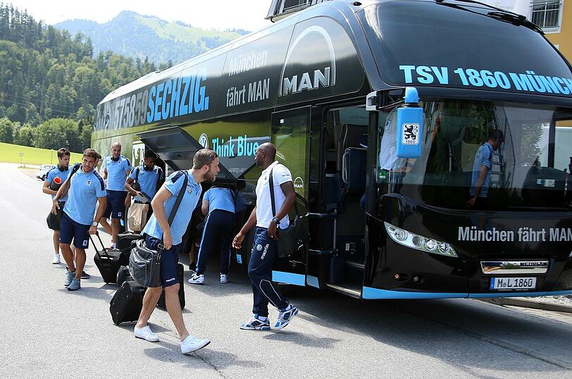Der TSV 1860 München ist im Trainingslager in Bad Häring angekommen - die ersten Bilder aus Österreich.