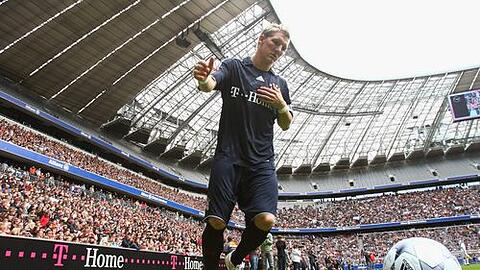 Bastian Schweinsteiger in Aktion für den FC Bayern.
