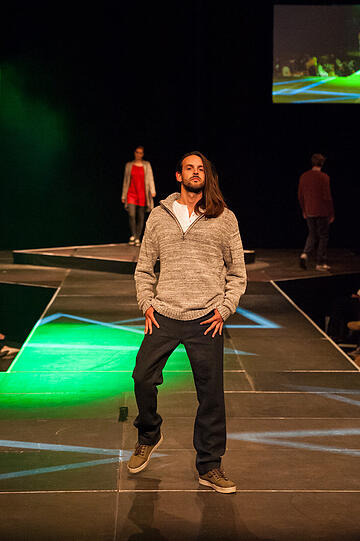 Bilder von der Radl&Fashion Show in der Muffathalle.