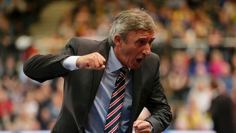 Bayern-Coach Svetislav Pesic. Bayern-Coach Svetislav Pesic.