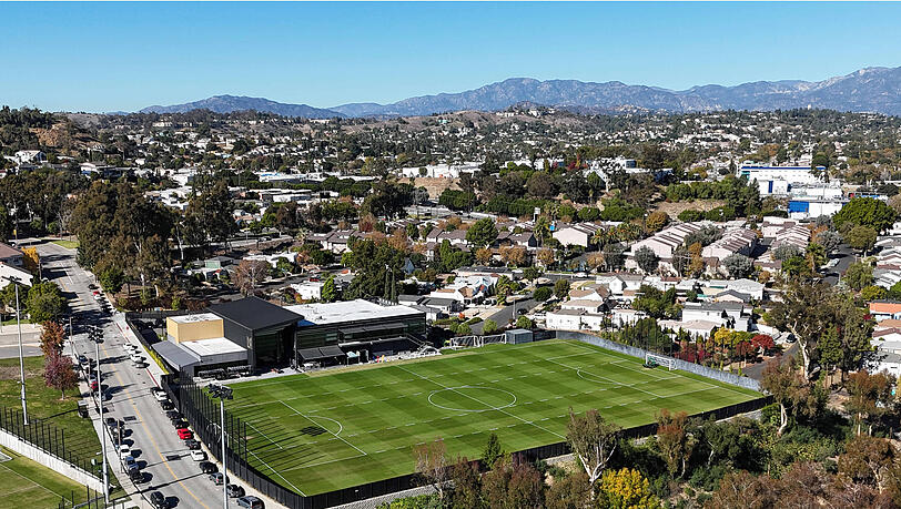Hier könnte Thomas Müller bald schuften: Das Trainingsgelände von Los Angeles FC.