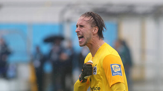 Marco Hiller hielt gegen Waldhof Mannheim seinen Kasten sauber.