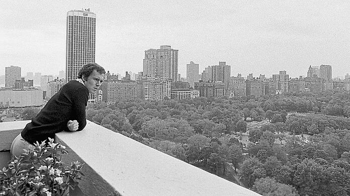 Inkognito: Beckenbauer kann sich in New York deutlich freier bewegen als in München, wo ihn jeder kennt.