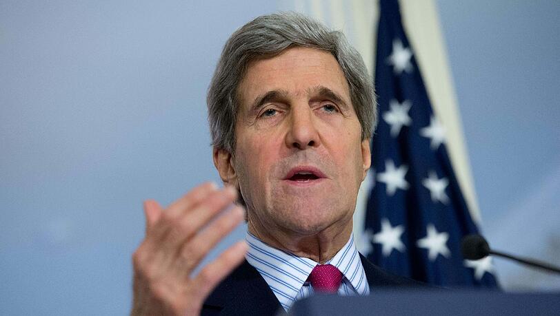 2002 hatte John Kerry als Senator für den US-Einmarsch in den Irak gestimmt. 2002 hatte John Kerry als Senator für den US-Einmarsch in den Irak gestimmt.