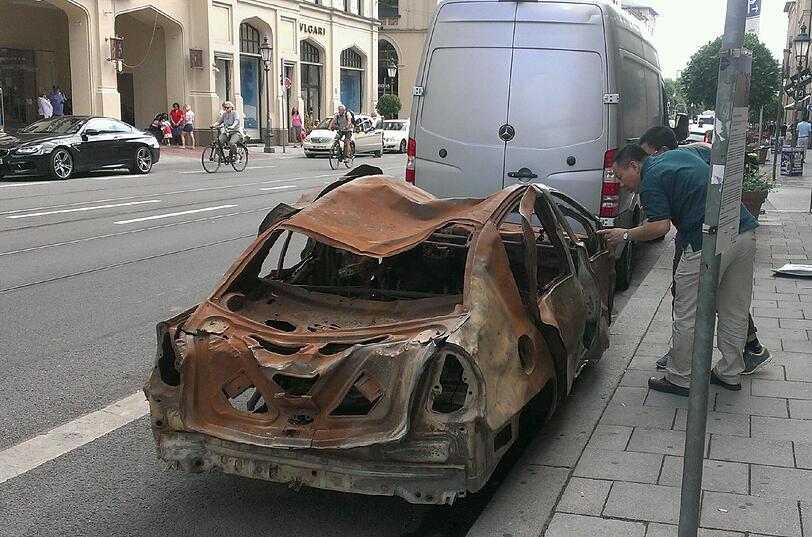 Die Rostlaube von der Maximilianstraße.