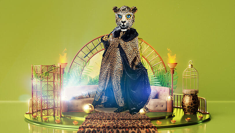 Cassandra Steen traute sich als Leopardin auf die Bühne von "The Masked Singer" 2021