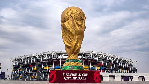 Das „Stadium 974“ ist in Doha (Katar) zu sehen.