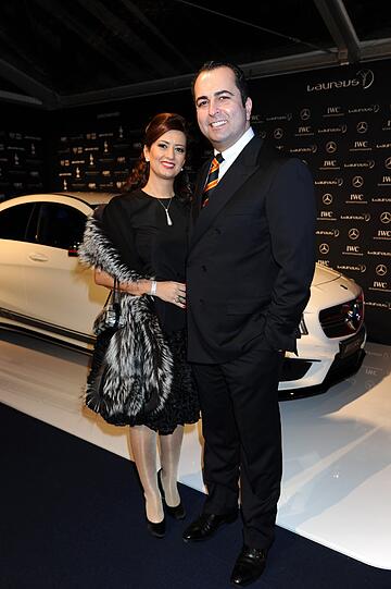 Alireza Roodsari und Frau Maryam.