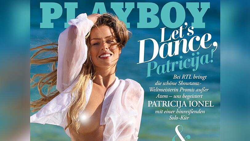 Patricija Ionel auf dem "Playboy"-Cover der April-Ausgabe. Patricija Ionel auf dem "Playboy"-Cover der April-Ausgabe.