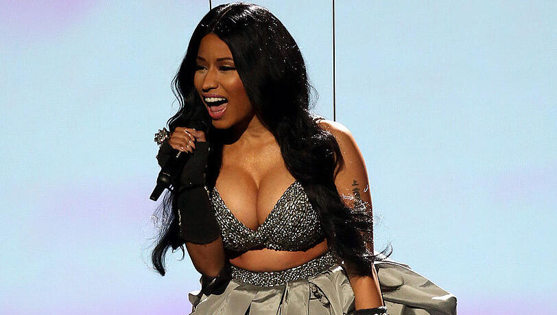 Nicki Minaj wechselte mehrmals ihr Outfit Nicki Minaj wechselte mehrmals ihr Outfit