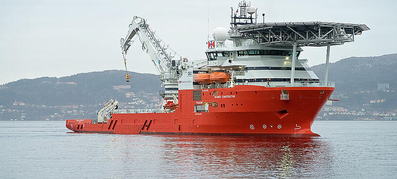 Hat die "Minden" gefunden: die "Seabed Constructor".
