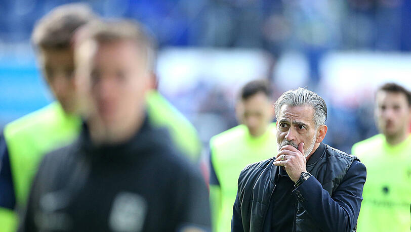 Maurizio Jacobacci holte am Samstag seinen ersten Punkt als Löwen-Trainer.