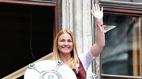 Glodis Perla Viggosdottir hat ihr Gl&uuml;ck auch privat gefunden. (Archivbild)