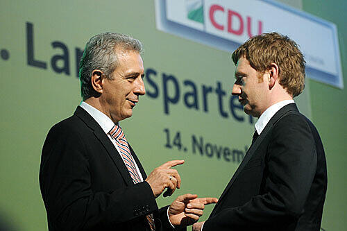 Stanislaw Tillich und Michael Kretzschmer