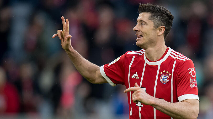 Für Bayern-Profi Robert Lewandowski ist es bereits der dritte Erfolg bei dieser Wahl.