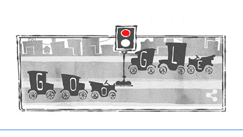 Heute läuft auf der Google-Startseite der Verkehr sehr geregelt ab Heute läuft auf der Google-Startseite der Verkehr sehr geregelt ab