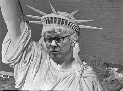 Selbstüberschätzung ist bei Politikern keine Seltenheit. Auch Guido Westerwelle gehört kaum zu den Bescheidenen seiner Zunft und prahlte im Jahr 2007: "Hier steht die Freiheitsstatue dieser Republik!"