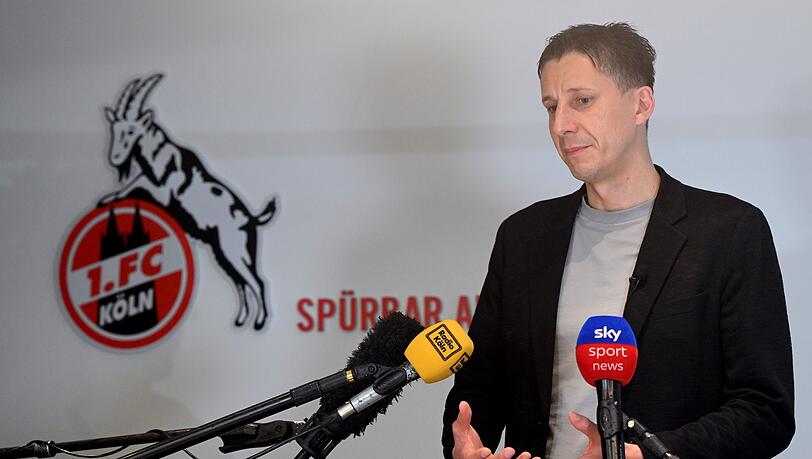 Kölns Sport-Geschäftsführer Christian Keller setzt bei der Nachfolge für Coach Steffen Baumgart auf eine "externe Lösung".
