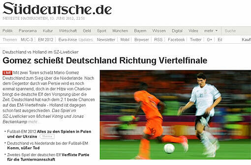 Die Richtung stimmt, findet auch "sueddeutsche.de".