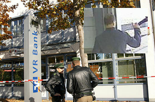 Diese Bank in Waldtrudering wurde gleich zweimal überfallen.