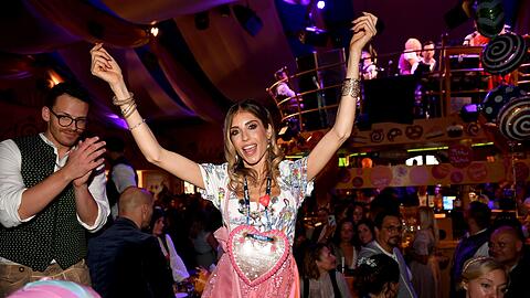 Cathy Hummels hat seit einigen Jahren ihr eigenes Wiesn-Event. (Archivbild)