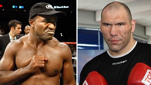 Jetzt boxen sie doch: Weltmeister Walujew verteidigt seinen Titel gegen den 46-jährigen Evander Holyfield (links). Jetzt boxen sie doch: Weltmeister Walujew verteidigt seinen Titel gegen den 46-jährigen Evander Holyfield (links).