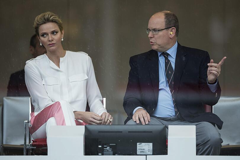 Charlene und Albert von Monaco