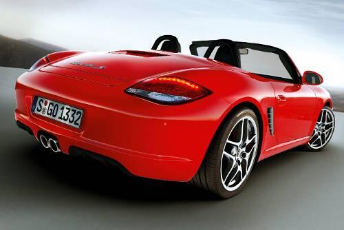 Neue Heckpartie: Porsche bringt im Februar die neue Boxster- und Cayman-Generation zu den Händlern.