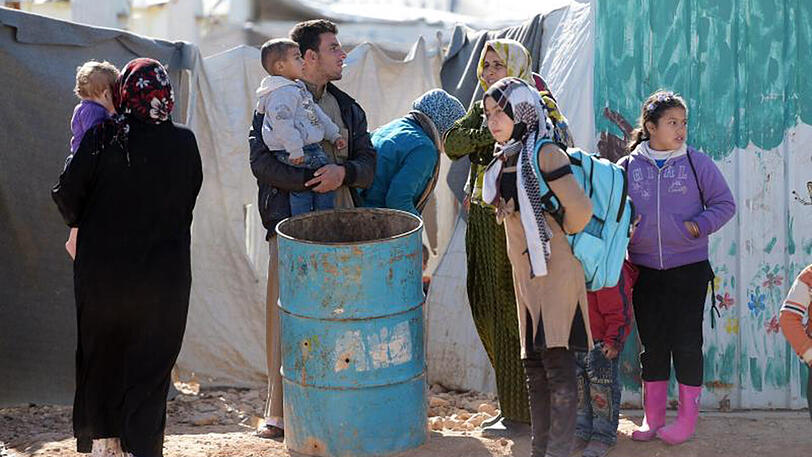 Mehr als fünf Millionen Menschen flüchteten inwzischen aus dem Bürgerkriegsland Syrien.